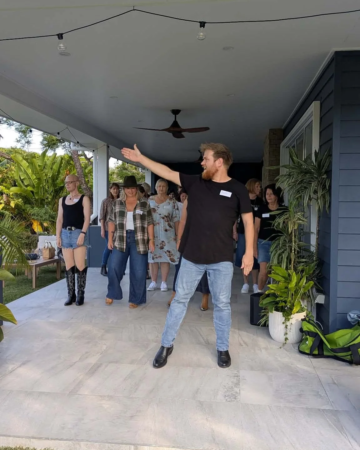 What&rsquo;s a book launch without a bit of line dancing fun? Some of the crew from @pivotandpoint came along to help launch A Song and A Dance which features some line dancing scenes.