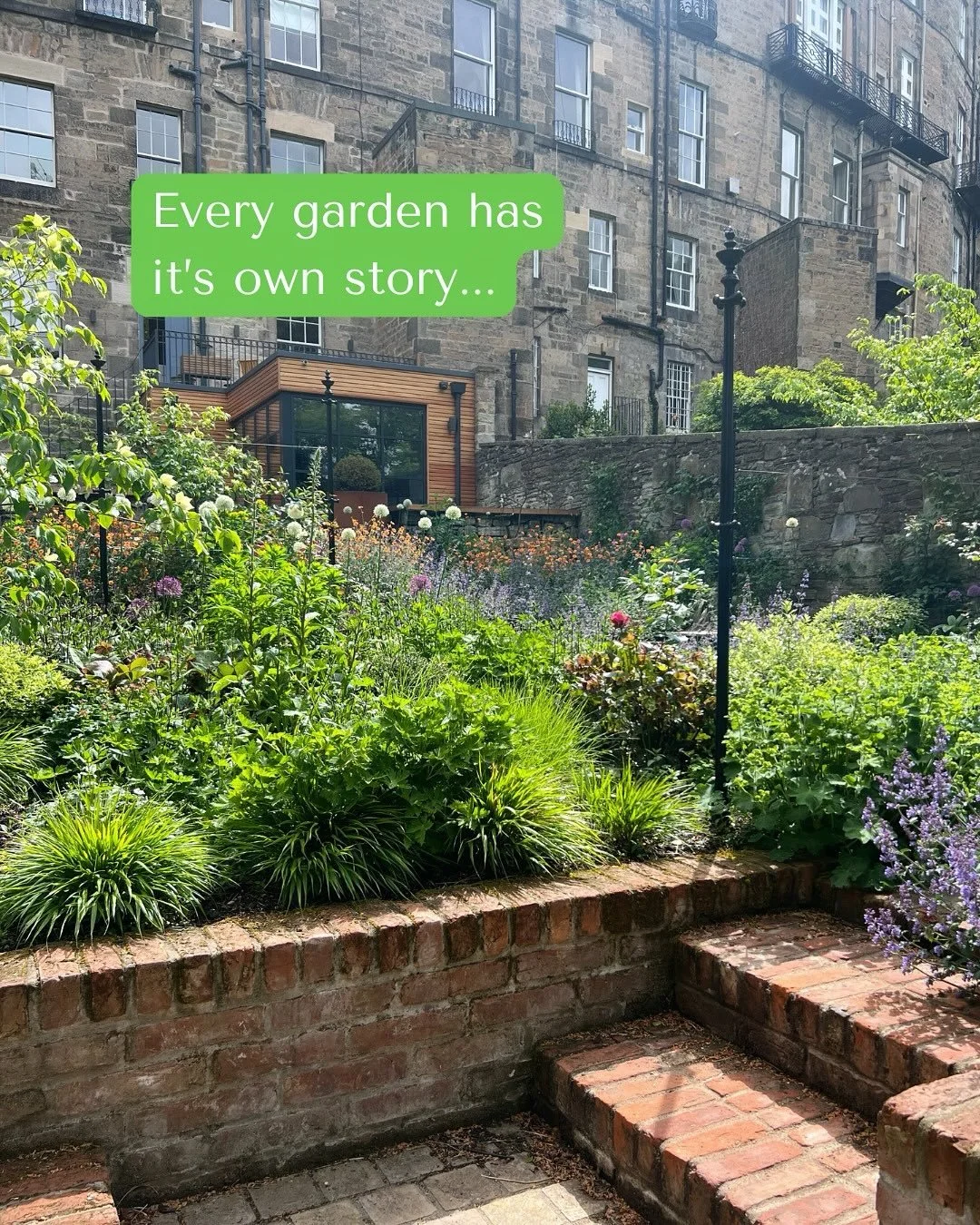 Spending time in a neighbouring Edinburgh garden this week, has reminded me of the transformation of this one since I first visited it in March 2023. 

It looks like it&rsquo;s always been there which is such a joy to see 💚💚 

The best thing about 