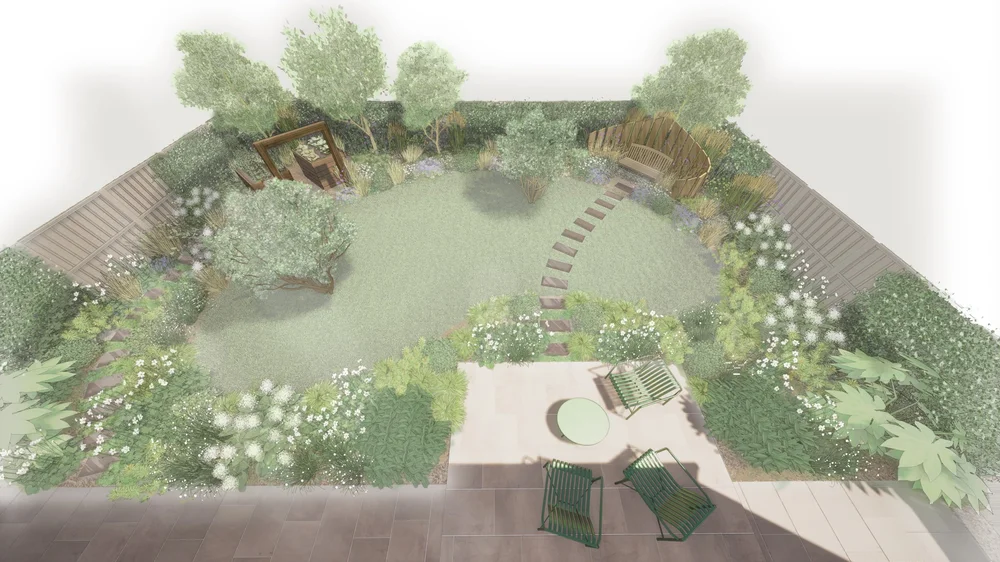 Linlithgow New Build Katie Townsend Garden Design