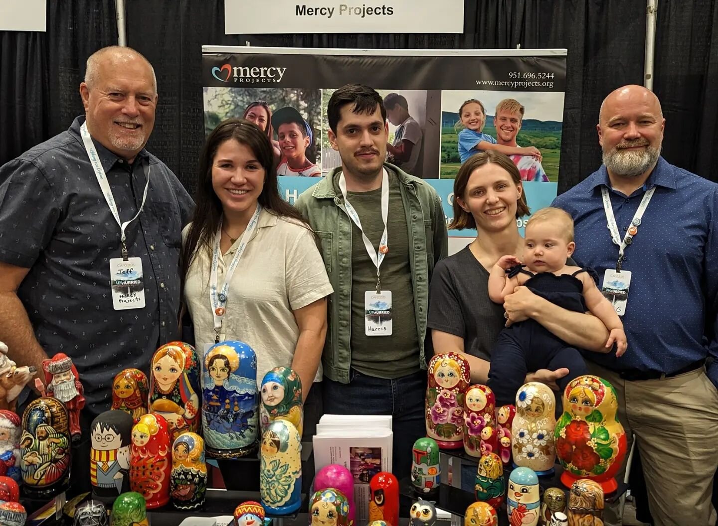 We are at the Christian Alliance for Orphans this week connecting with old and new friends! 

Here we are with our friends from Mercy Project and Ukraine Without Orphans. 

Always great to connect and co-labor for the Kingdom and reach the most vulne