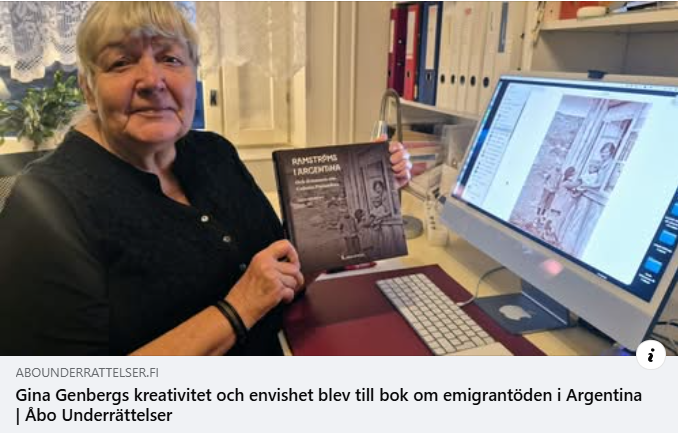 Ramströms i Argentina - Och drömmen om Colonia Finlandesa (Åbo Underrättelser 12/2025)