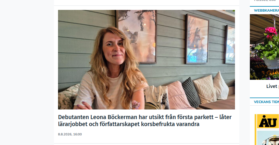 Dom kommer köra över oss - Åbo Underrättelser 8/2026