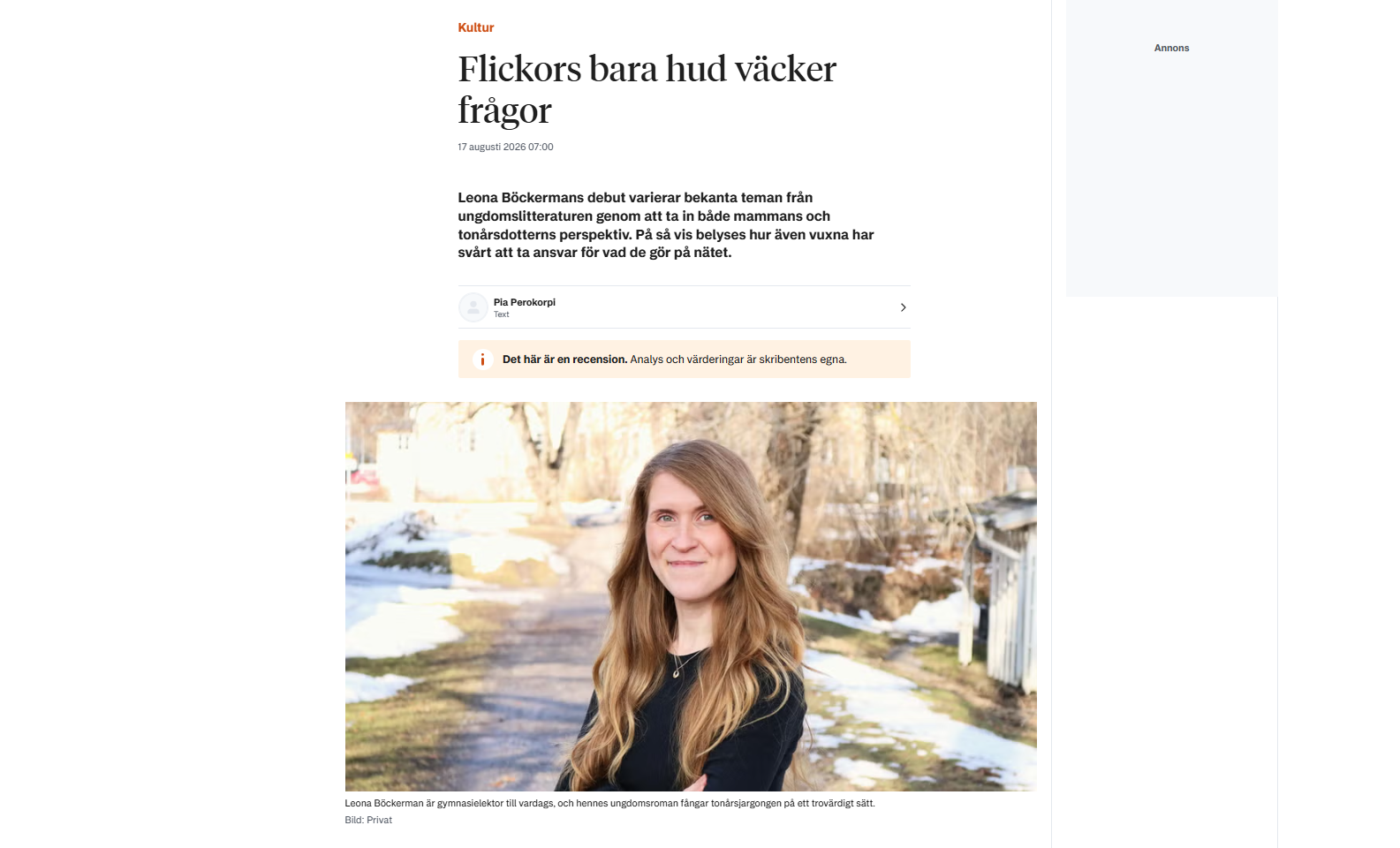 Dom kommer köra över oss - Hufvudstadsbladet (8/2026)