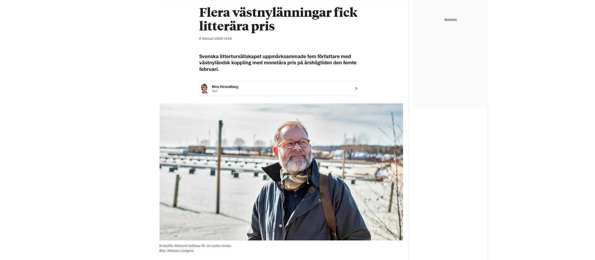 SLS-pris till Ejdern och Språkvetaren (Västra Nyland 2/2026)