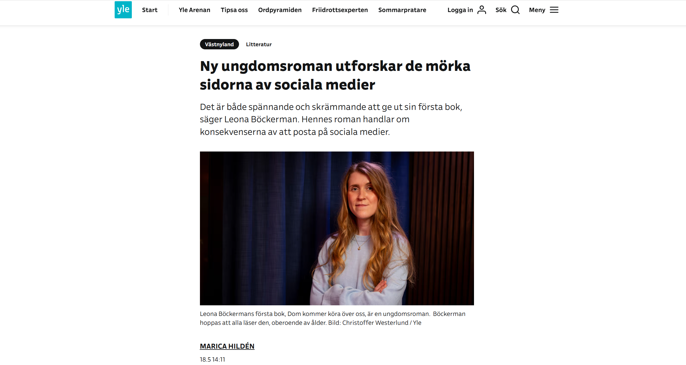 Dom kommer köra över oss - Yle Västnyland 5/2026