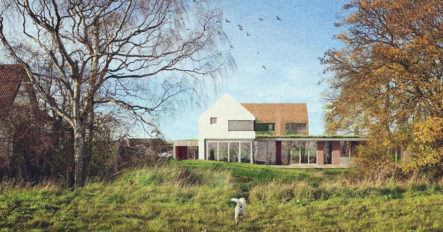 So It's been a while since posting on socials. Life has been in the way. The way it should be. Kicking back off with planning permission being granted this week for a replacement Farmhouse in Witnesham, East Suffolk. Very chuffed with this to say the