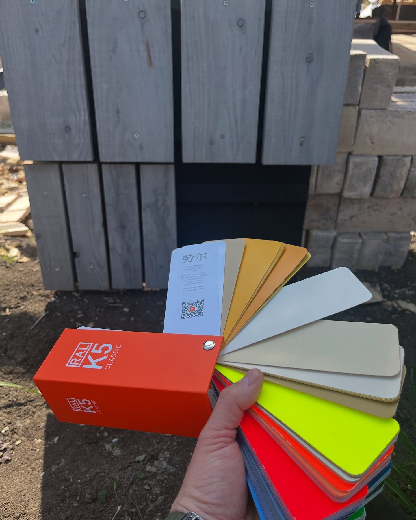 It's that time on our Aldreth project where the K5 Classic RAL chart comes out - Choosing the external frame colour for the windows and doors. Choices, choices...
#choices #k5classic #RALchart #fenstudioarchitects