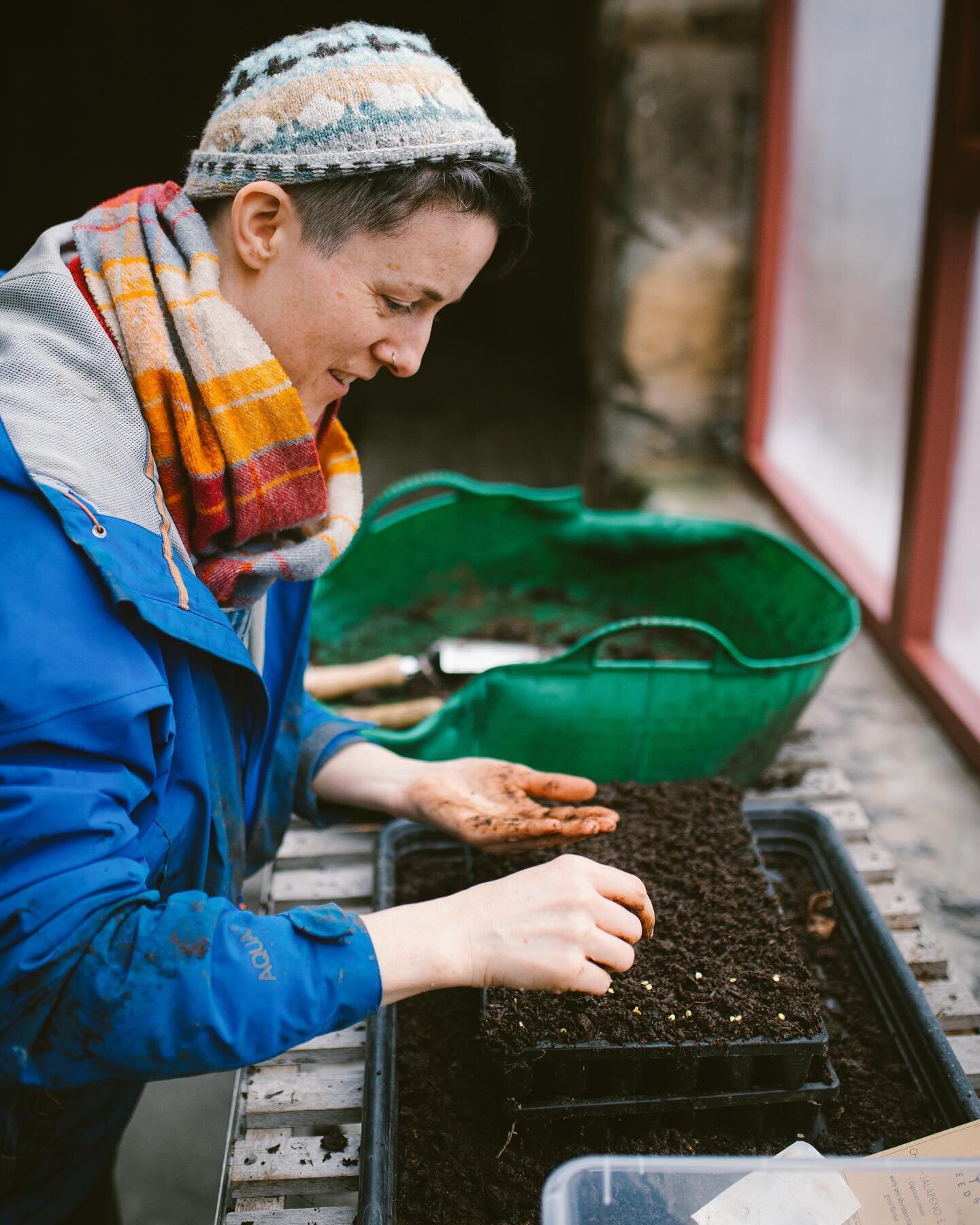 Spotted in her natural element, hands in the dirt, we&rsquo;d like to introduce you to our megababe worm wrangling, composting, chilli planting, hot bed making, seed sowing, 💩 shovelling, black coffee with one sugar drinking, axe wielding, art makin