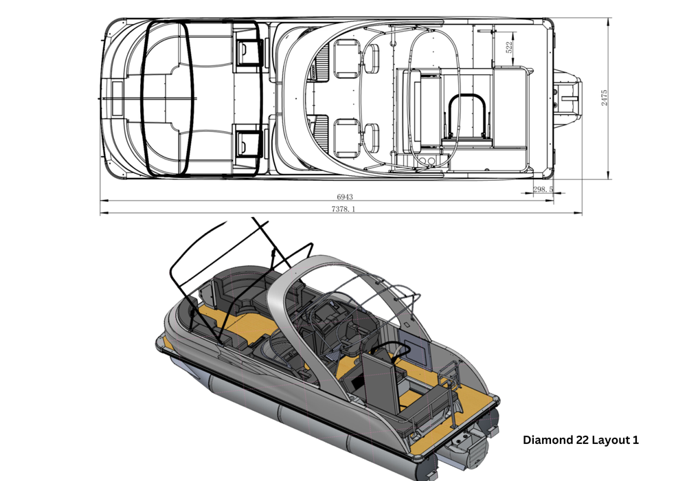 Luxury Pontoon Boats For Sale Nexgen Pontoon Boats Diamond Range