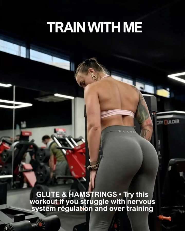Your glutes don&rsquo;t need to be destroyed to grow.

This glute + hamstring session is designed to create a strong training stimulus without creating unnecessary fatigue.

Because more volume, more failure, and more soreness &ne; better results.

F