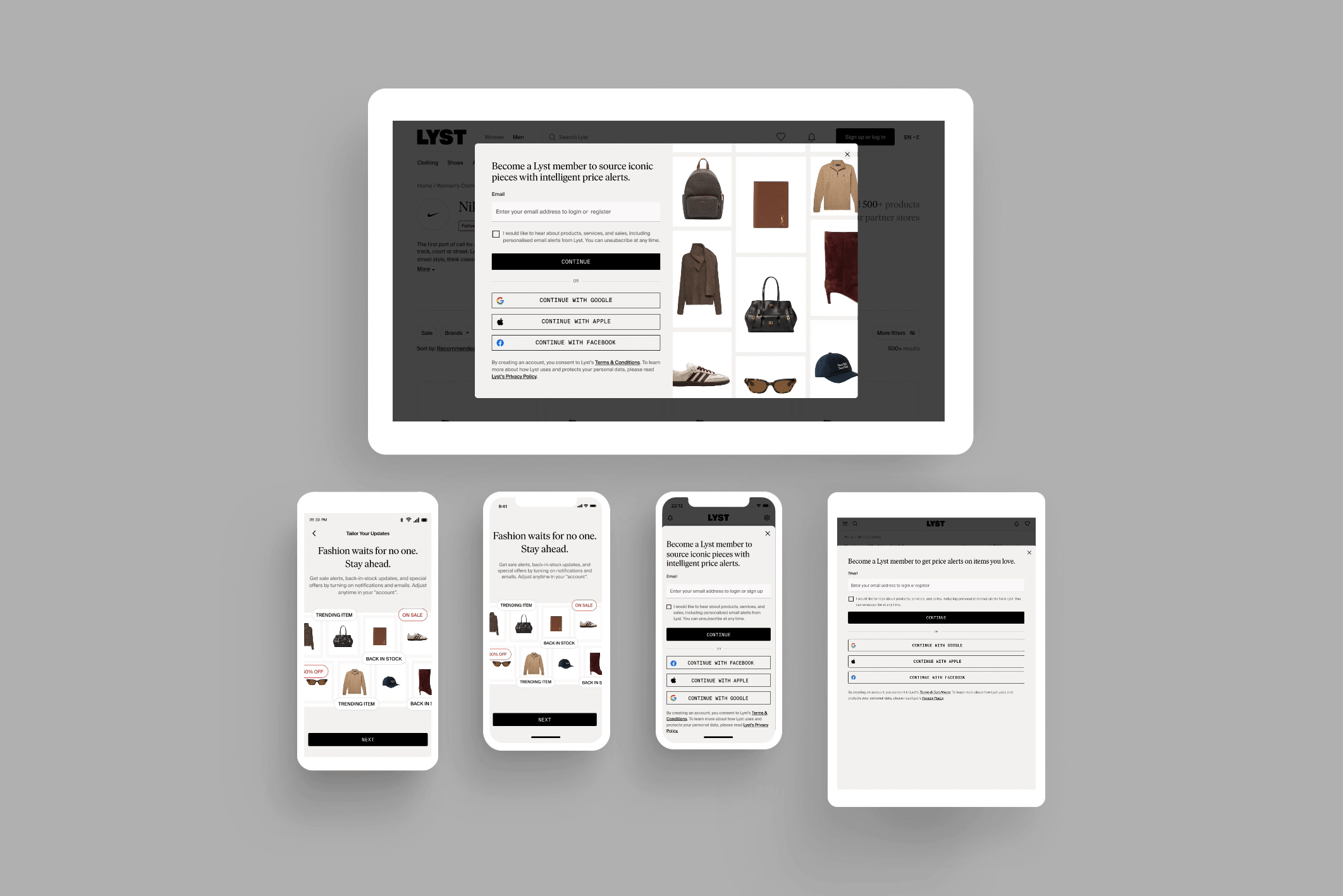 LYST - Fashion e-commerce and retail