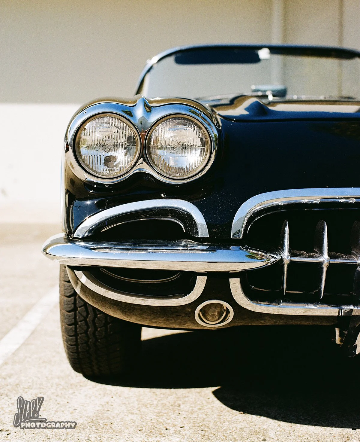 Chevrolet Corvette Front Headlights With Grille
