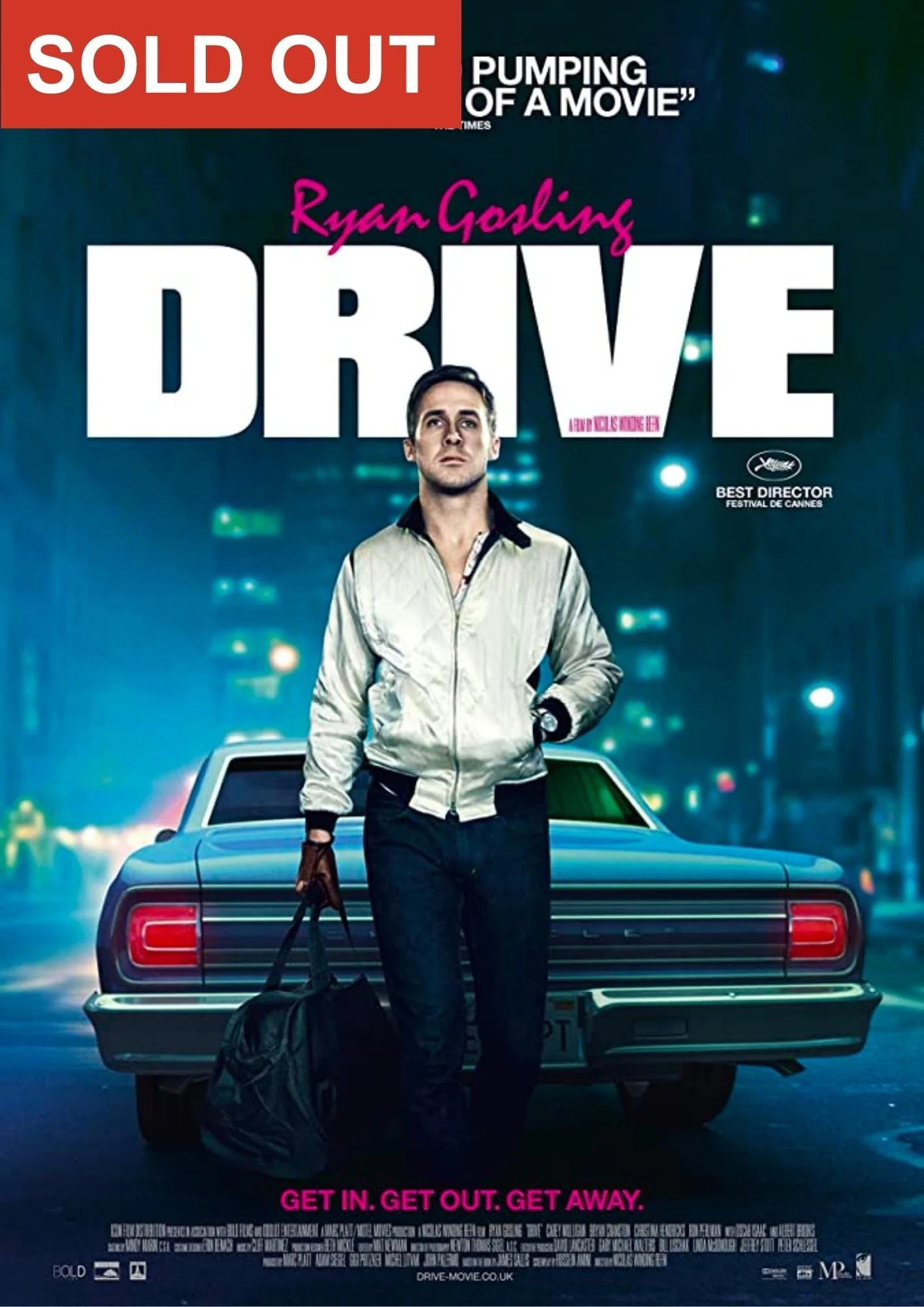 Drive Movie Poster Neon