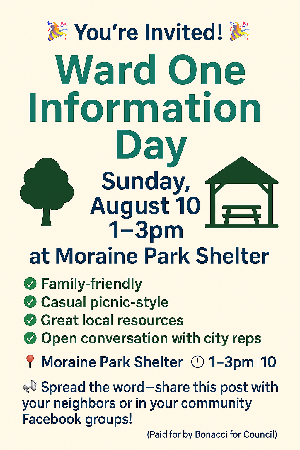 Ward One Information Day