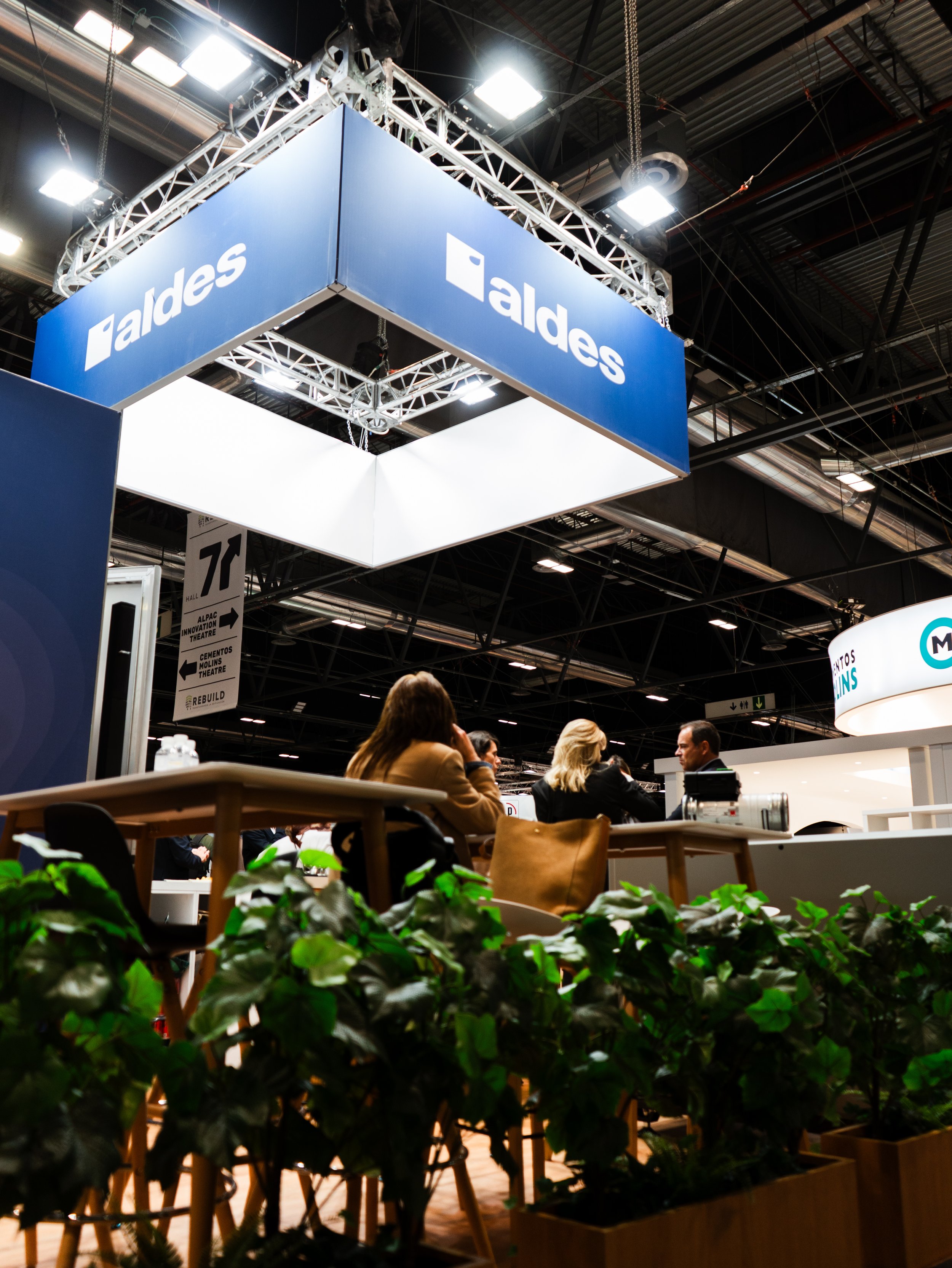 Stand en BeMatrix para ALDES Rebuild 2024