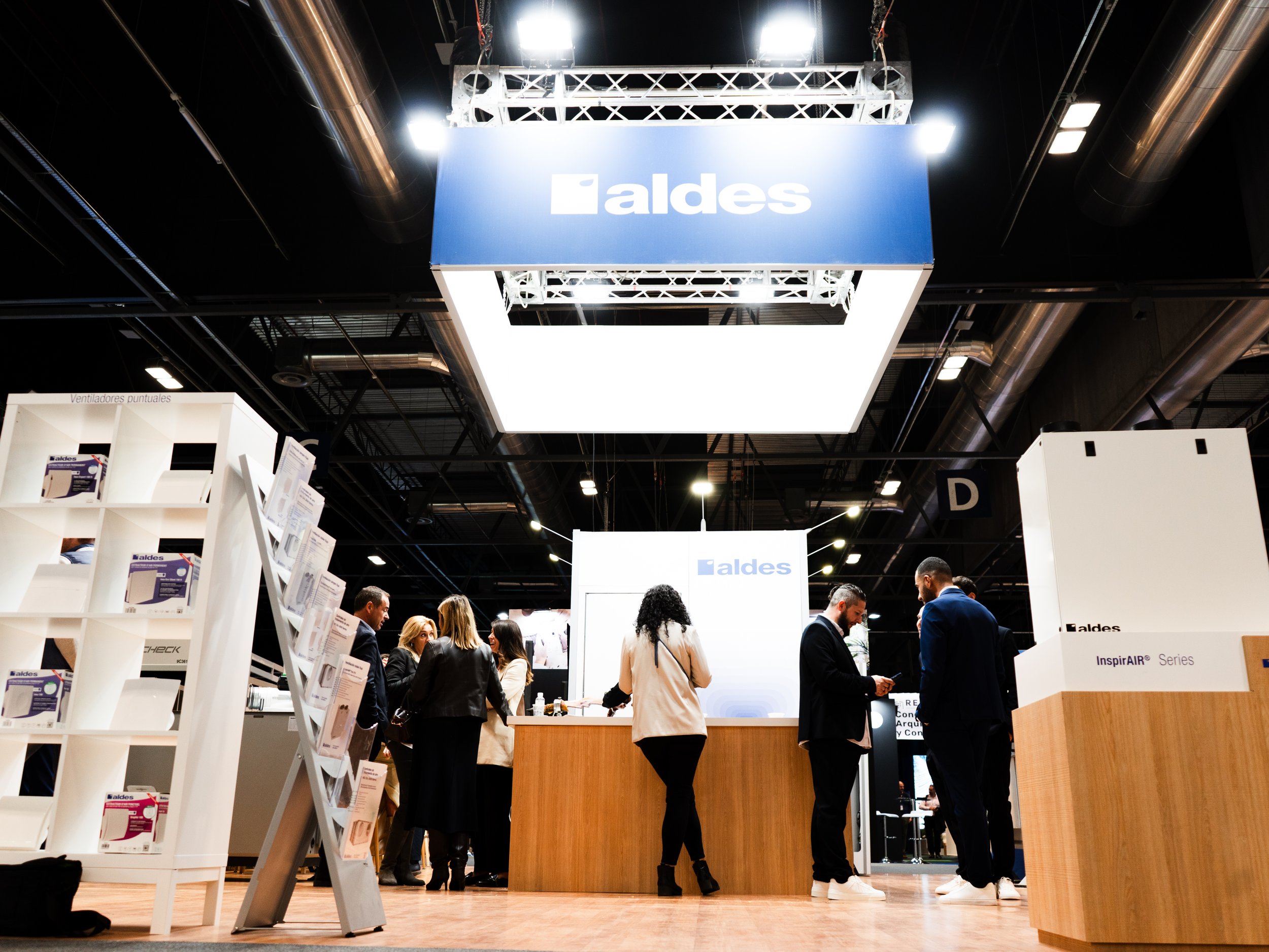 Stand en BeMatrix para ALDES Rebuild 2024