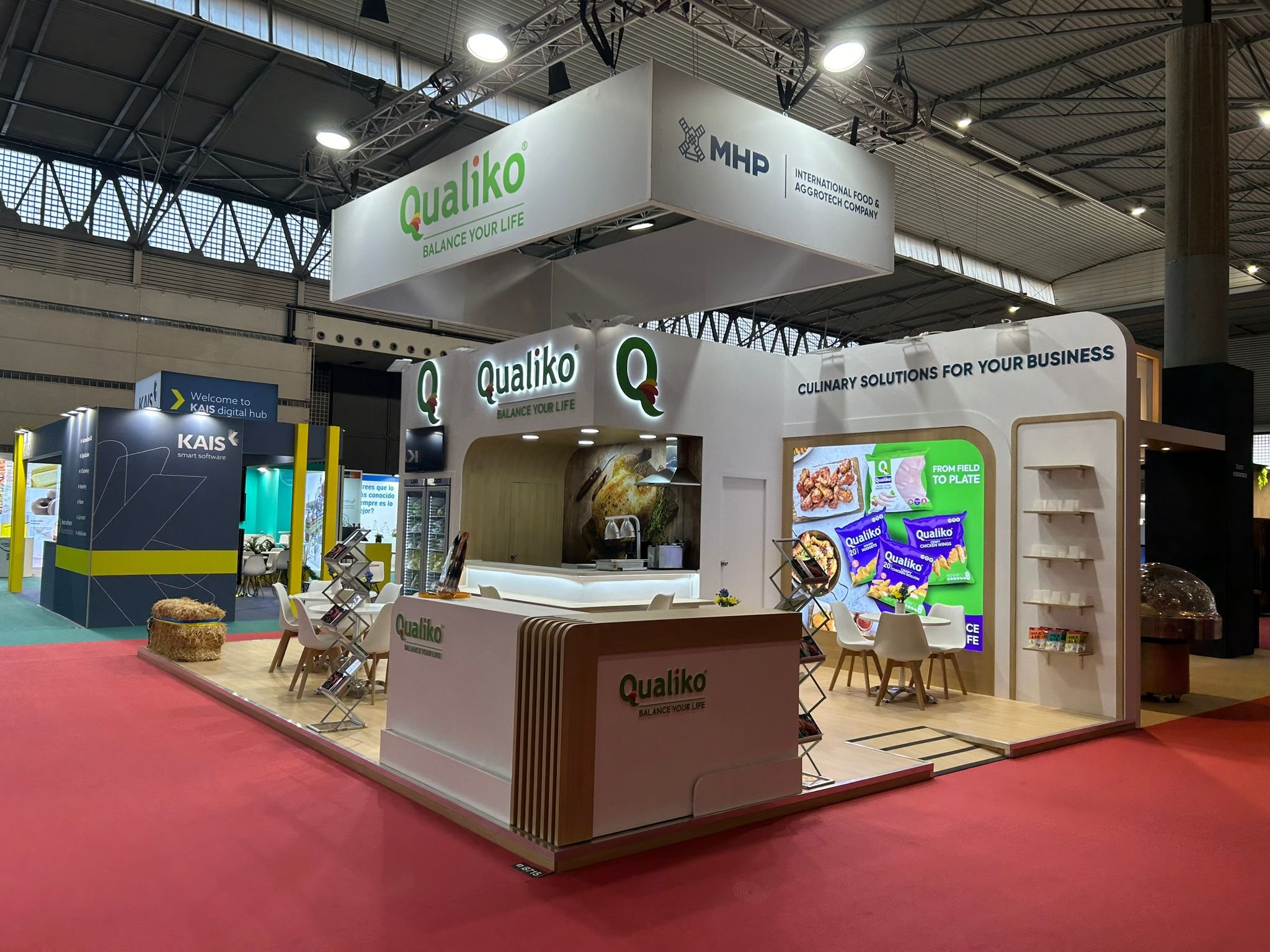 Stand MHP de diseño Alimentaria 2024