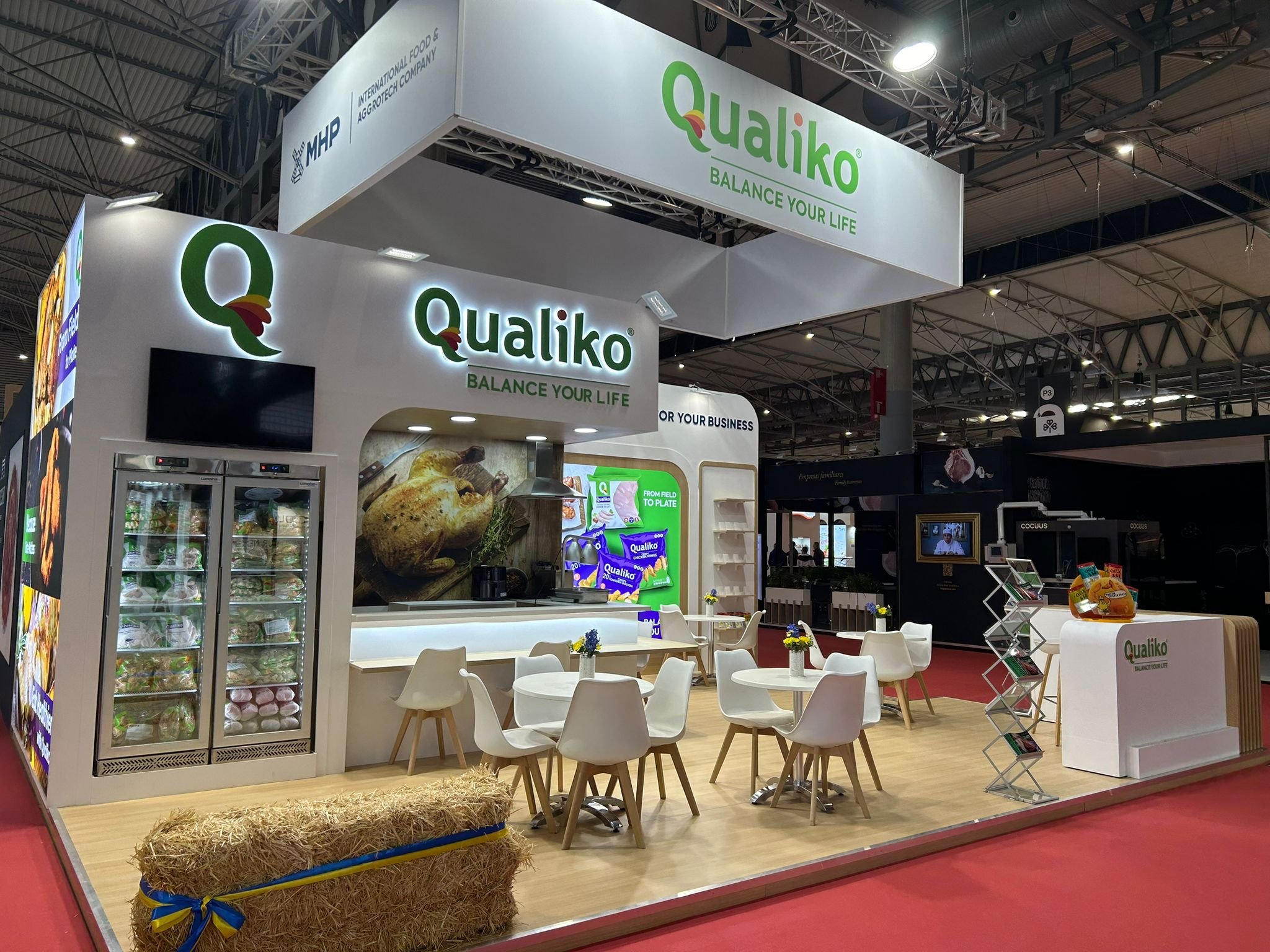Stand MHP de diseño Alimentaria 2024
