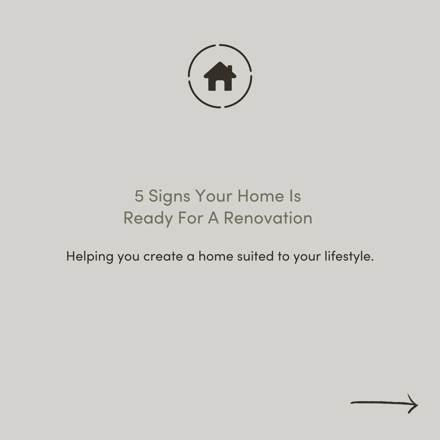 Your home is whispering... can you hear it? ⁠
⁠
Sometimes a renovation isn't about fixing what is broken. It is about creating a home that truly fits your lifestyle. From visible wear and tear, to rooms you avoid, there are subtle (and not so subtle)