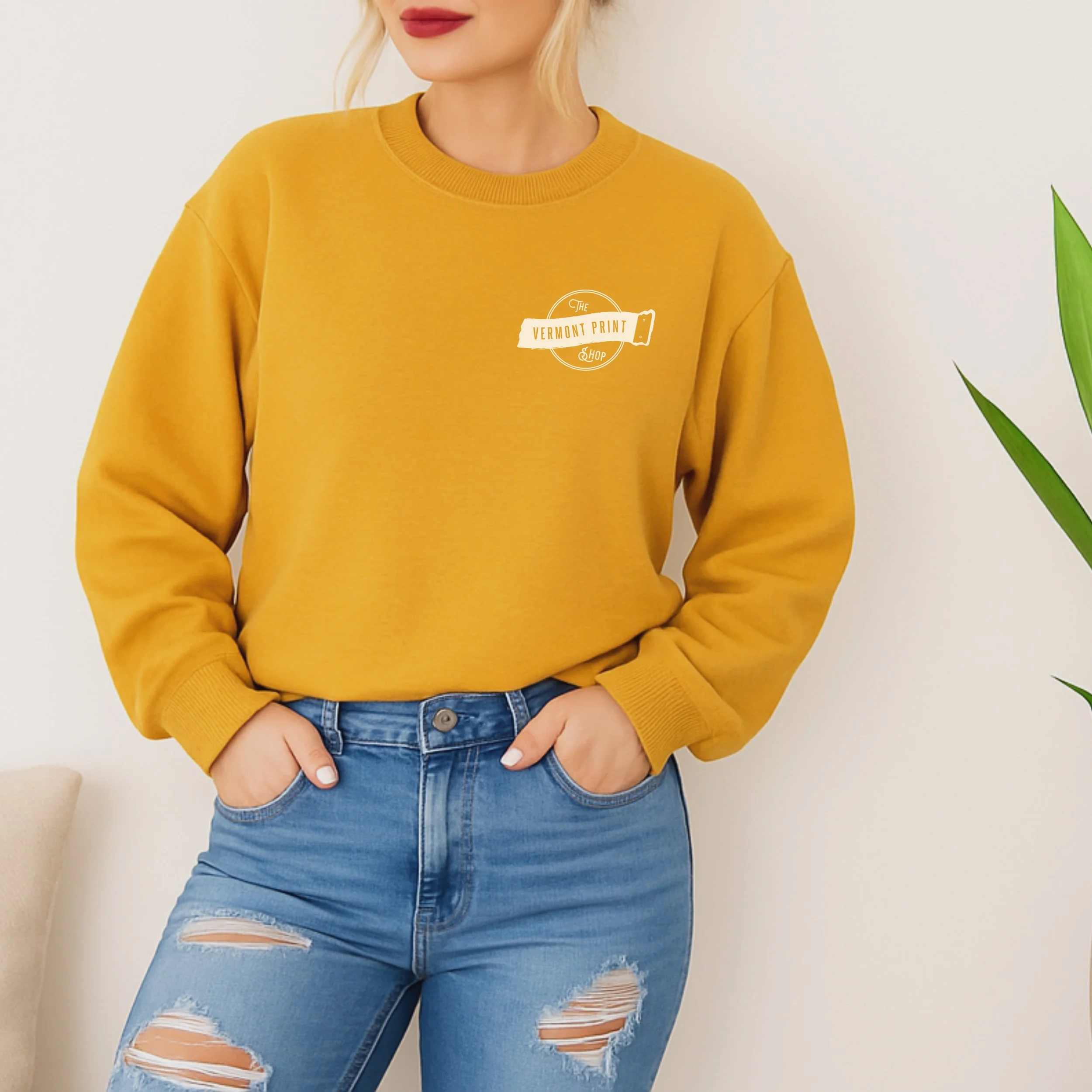 Vermont Print Sweatshirt