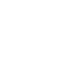 Close-up of a white check mark on a black background.