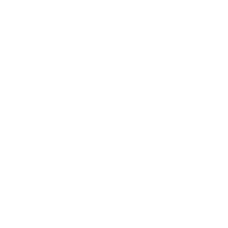 A black background with a white geometric design consisting of two diagonal lines crossing each other and a diamond shape in the center.
