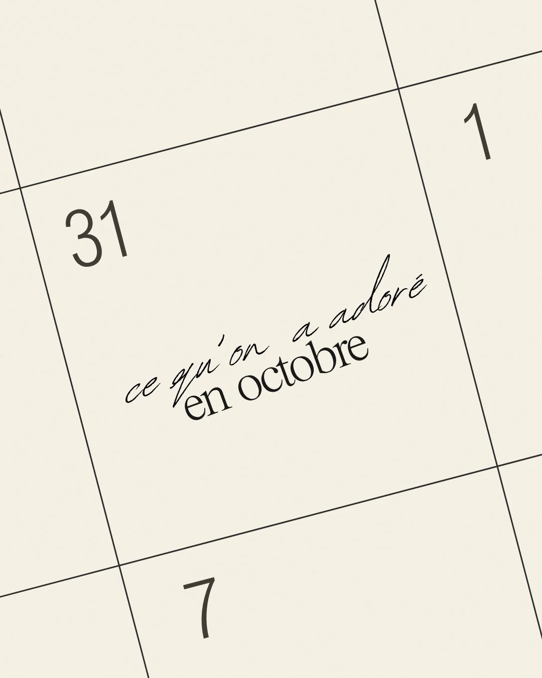 Le mois d'octobre a &eacute;t&eacute; compl&egrave;tement fou pour nous, on a m&ecirc;me plus les mots &agrave; part : merci 🥹