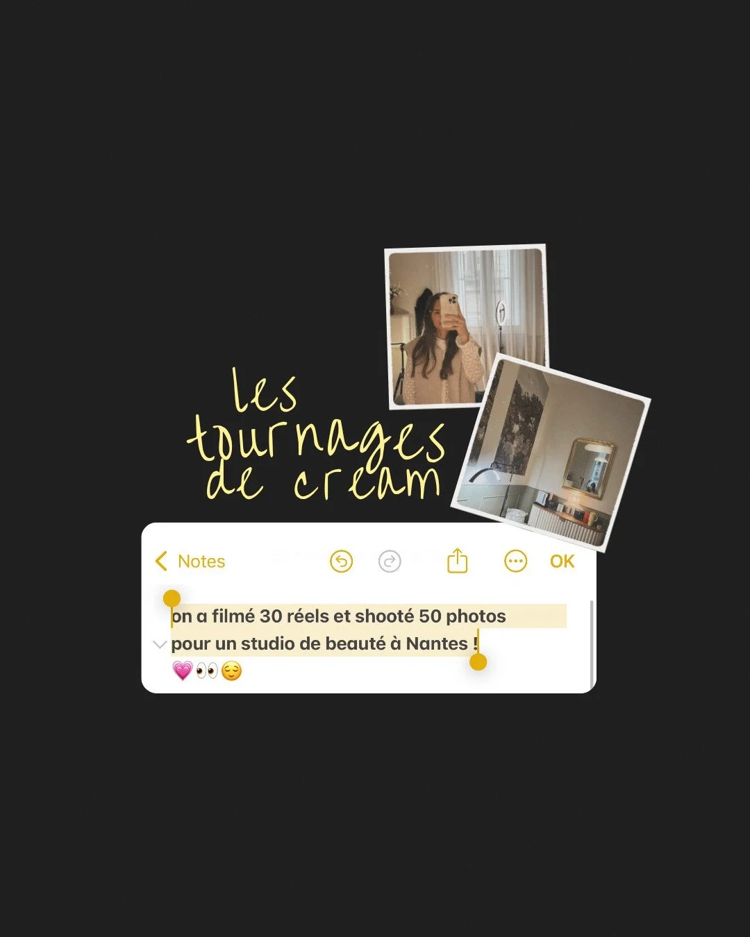 Encore un tournage de fou, merci @marinelemaitreskincare pour cette journ&eacute;e 🥹

PS : le ou la premi&egrave;re qui trouve l'anomalie dans ce carrousel gagne notre pack de 20 b-rolls et 20 photos automne mood! 🍂