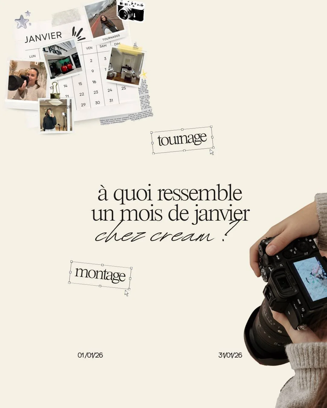 Janvier, on te met un 7/10 🫡

Tu perds 2 points parce qu'on a pas vu le soleil une seule fois &agrave; Montpellier (on abuse vraiment pas en plus) et c'est assez pour te faire perdre 2 points, et encore on est gentilles... 👀 

Tu perds 1 point supp