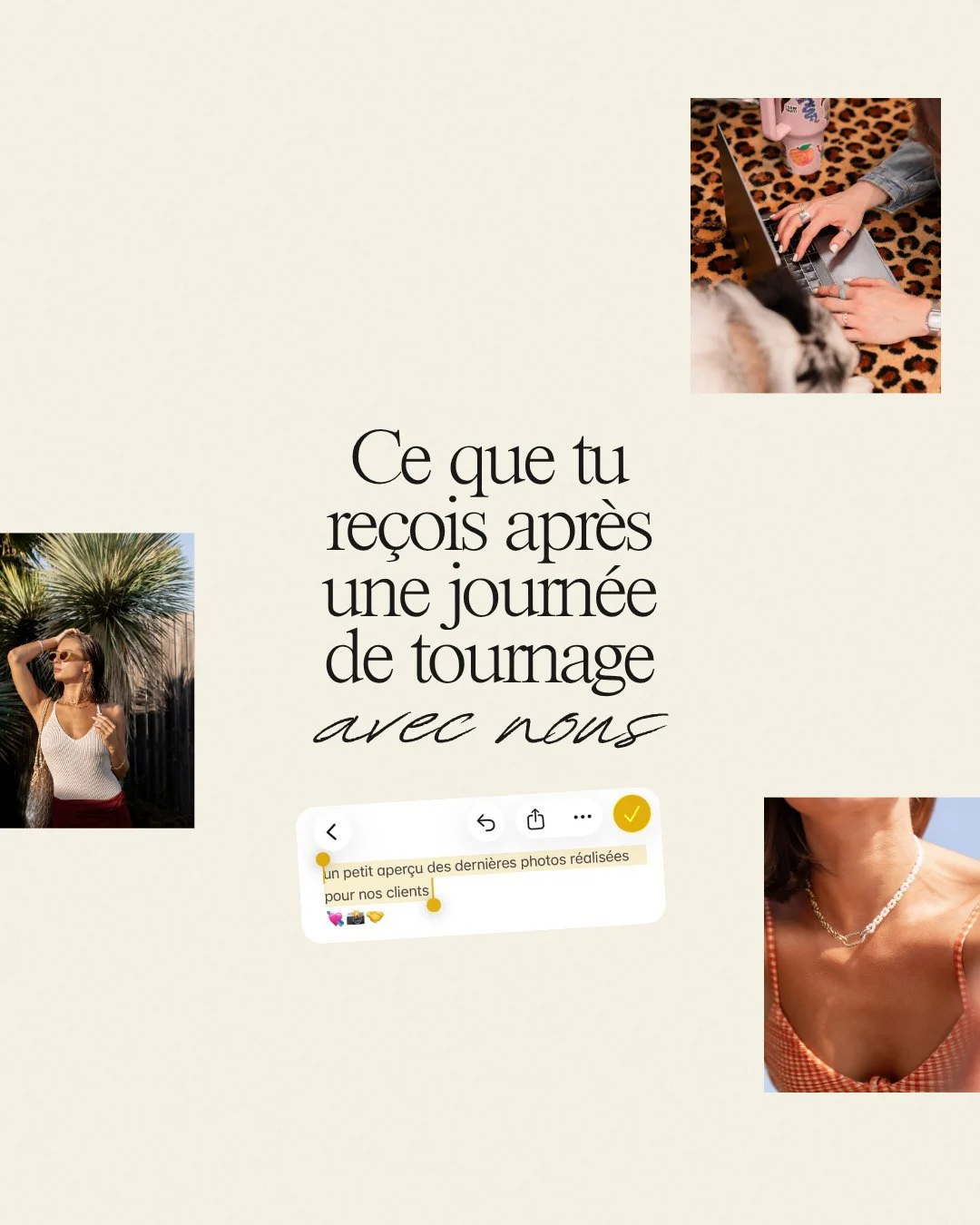 Cet &eacute;t&eacute;, ton contenu m&eacute;rite mieux que des photos improvis&eacute;es entre deux rdv ou des trucs recycl&eacute;s de l&rsquo;ann&eacute;e derni&egrave;re &hellip; 👀