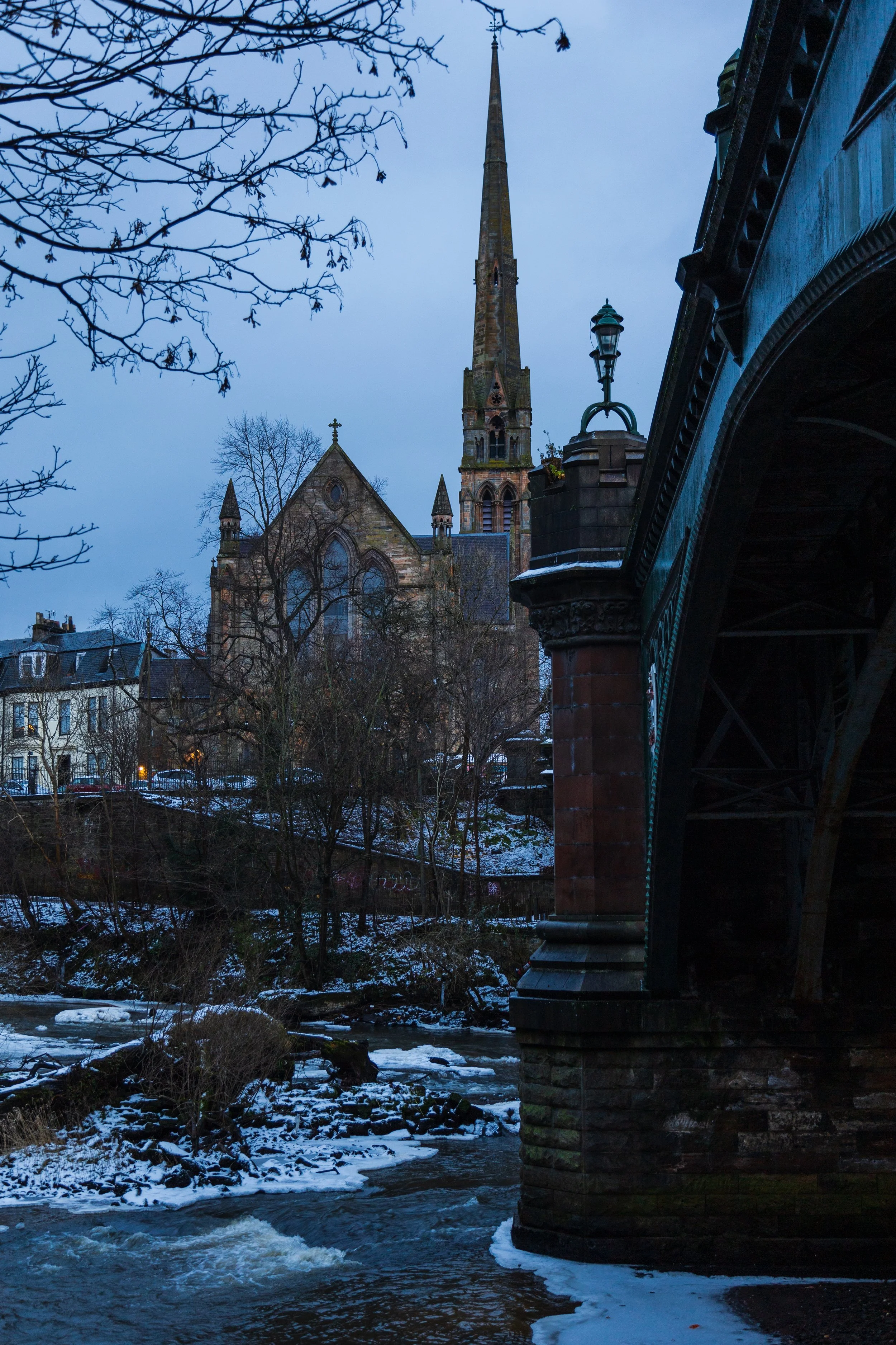  Frozen landscapes, Kelvin walkway 
