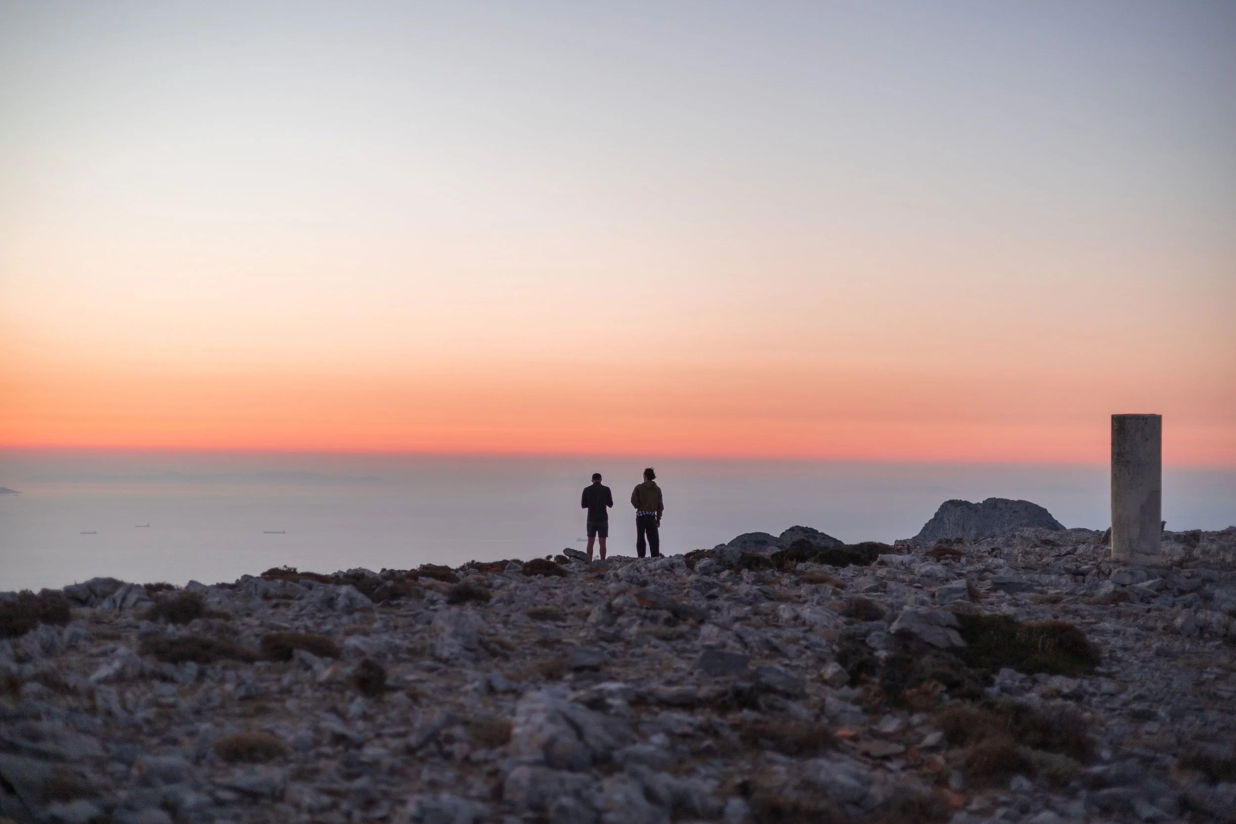 Waiting for sunrise