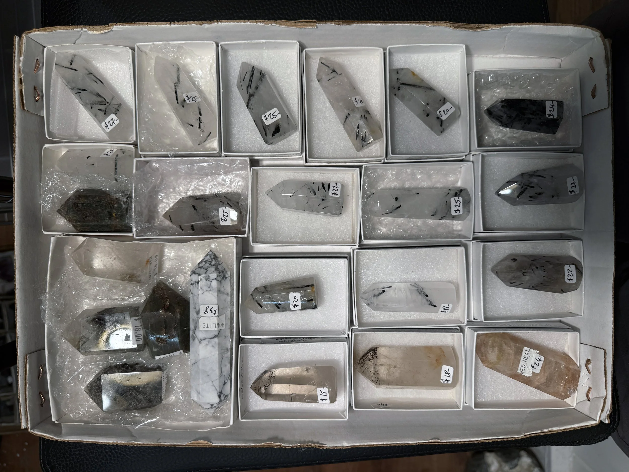 Item 7B - Quartz with Tourmaline, Brazil