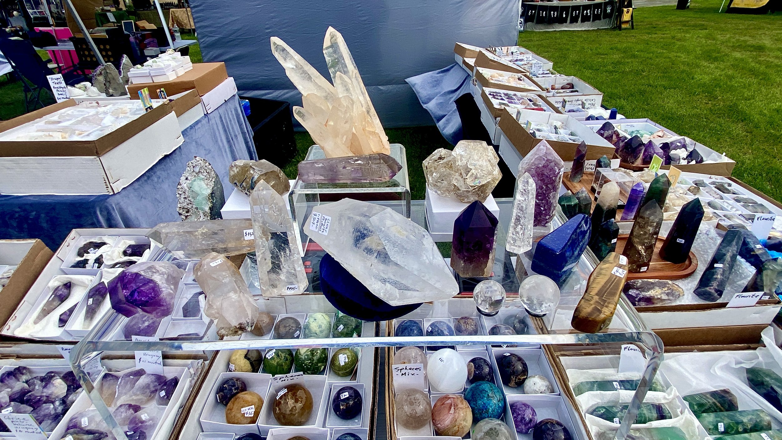 Item 9A - Crystals Mix -Crystal  Dragon Fair, 2023