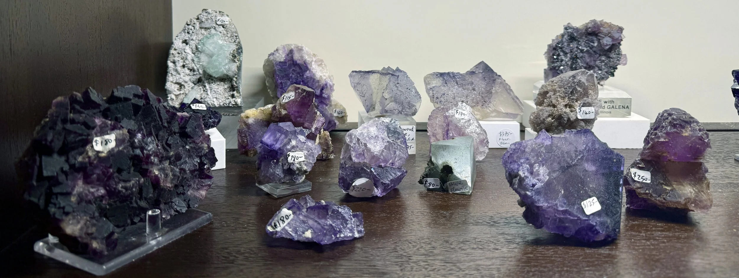 Item 4C - Flourite Specimens Mix Points, Brazil