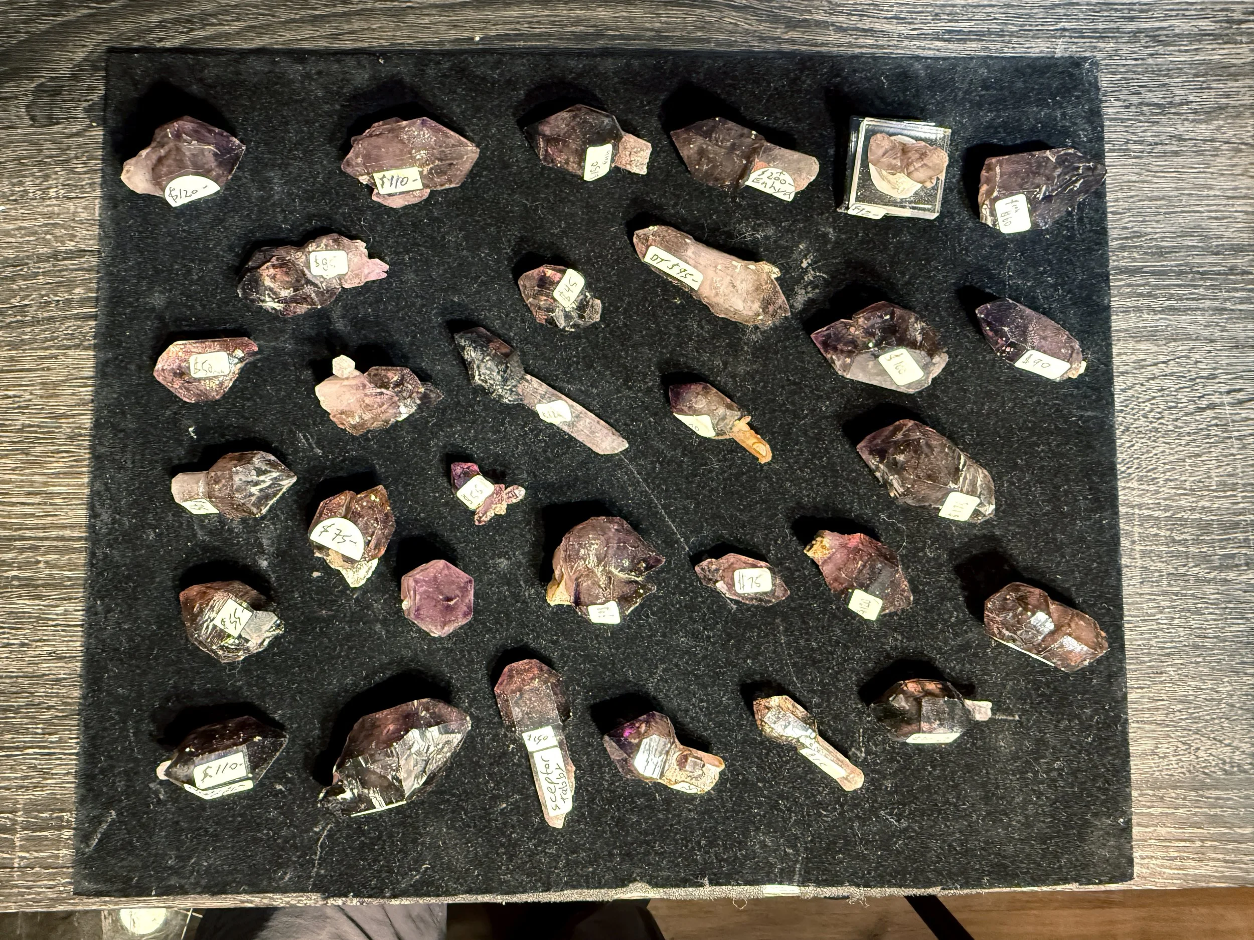 Item 8B - Very special smoky amethyst scepters from Malawi, Africa