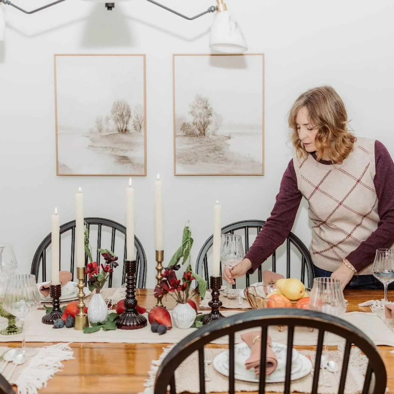 Fall always reminds me how beauty often hides in the quiet moments. The rhythm of cooking, the hum of conversation, the way a table feels just before everyone sits down.

I wanted to capture that feeling for my own table this season. My starting poin