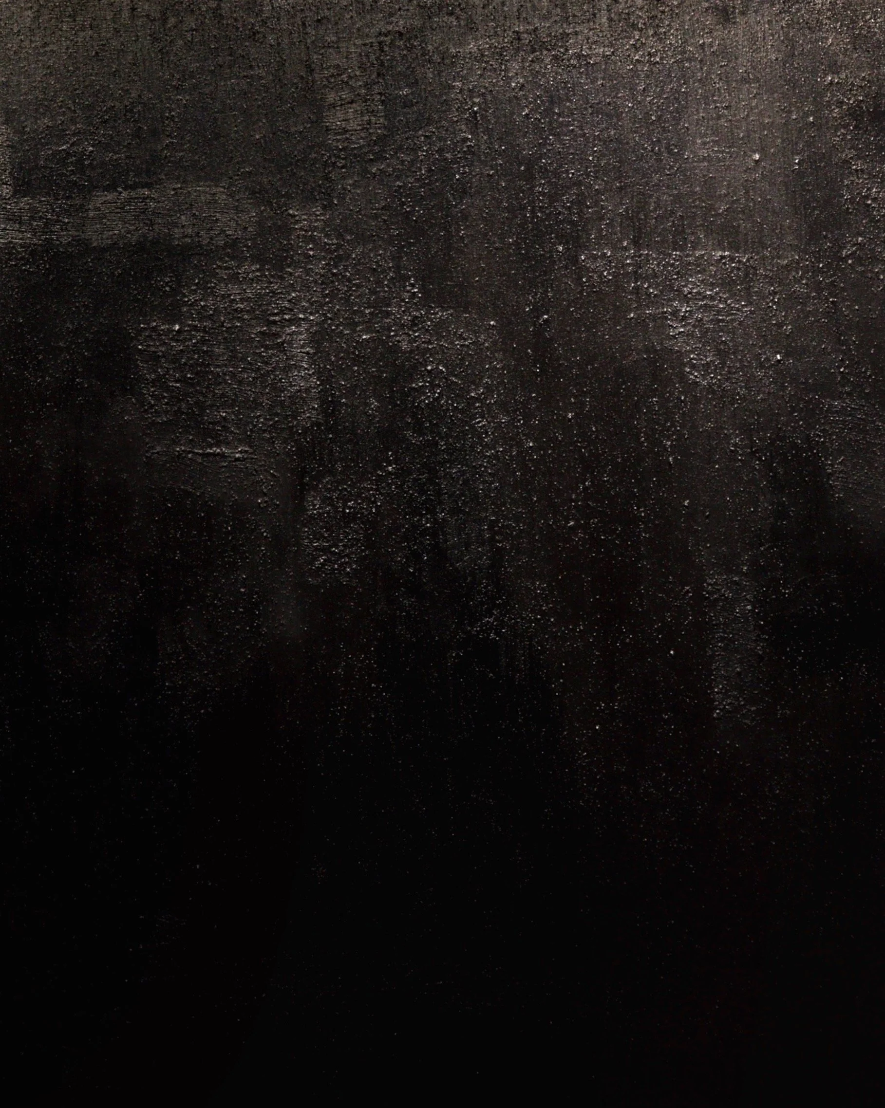 Plethora of Crust (3), 2023. Oil, cold wax, and beach sand on panel board 48 x 60 in. {SOLD}