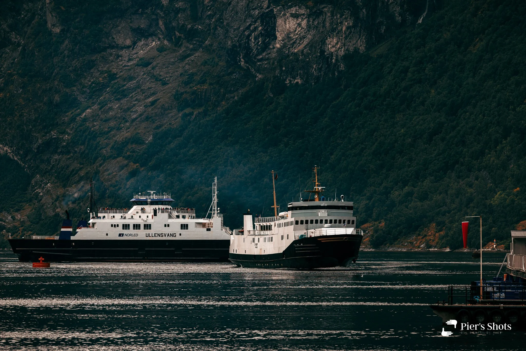 Incroci pericolosi a Geiranger