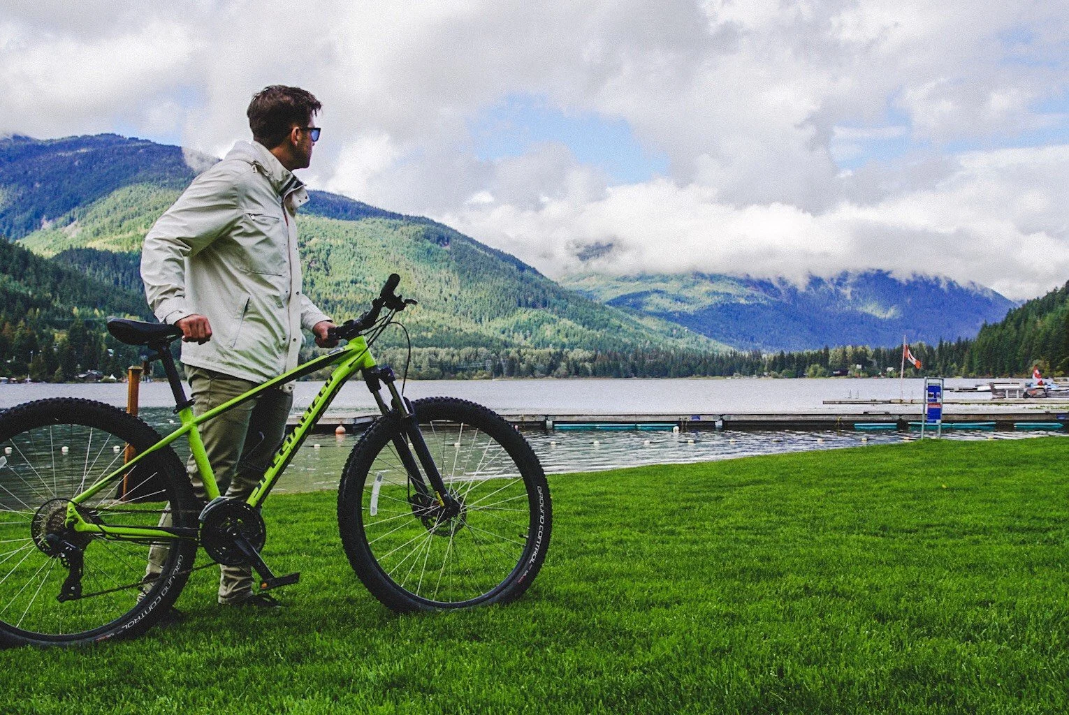 Biking the Valley Trail Whistler BC