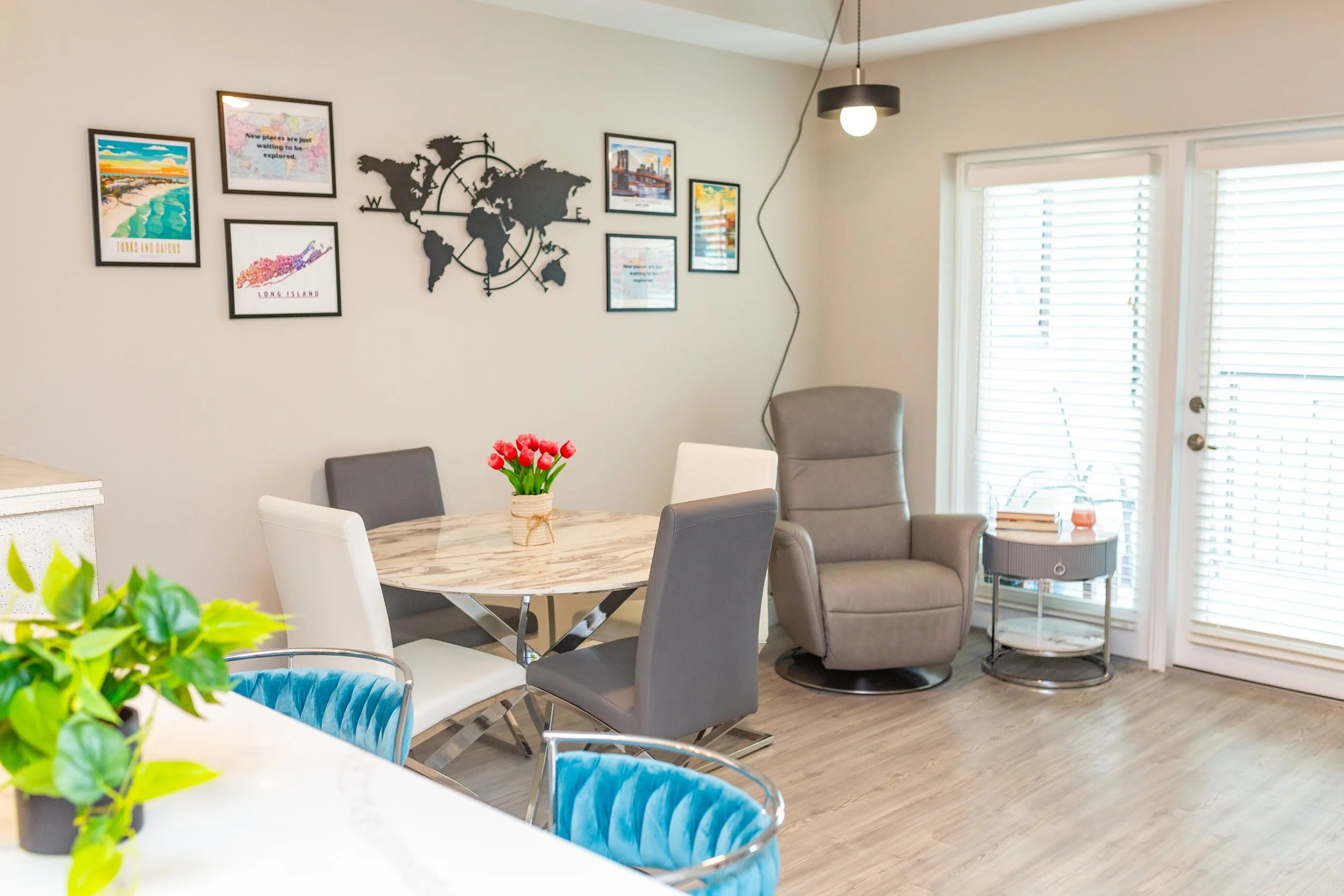 A Colorful Styling in Palm Beach Gardens