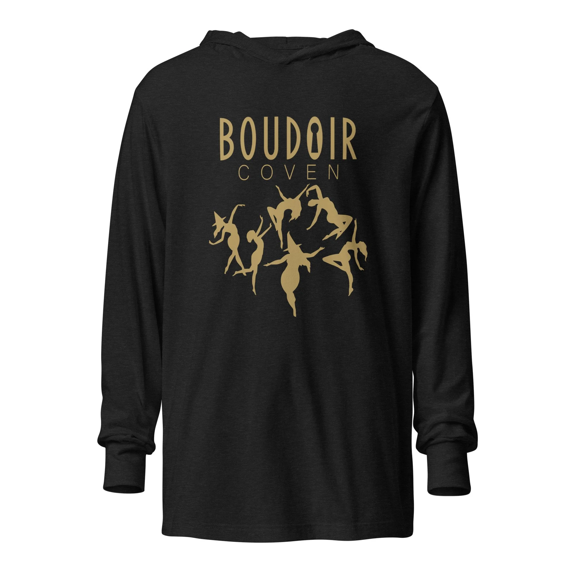 Boudoir Coven Bella + Canvas Hooded Long-Sleeve Tee