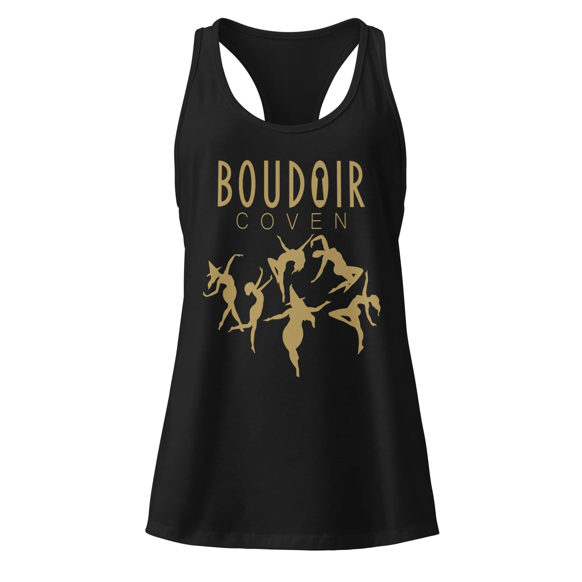 Boudoir Coven Fitted Racerback Tank