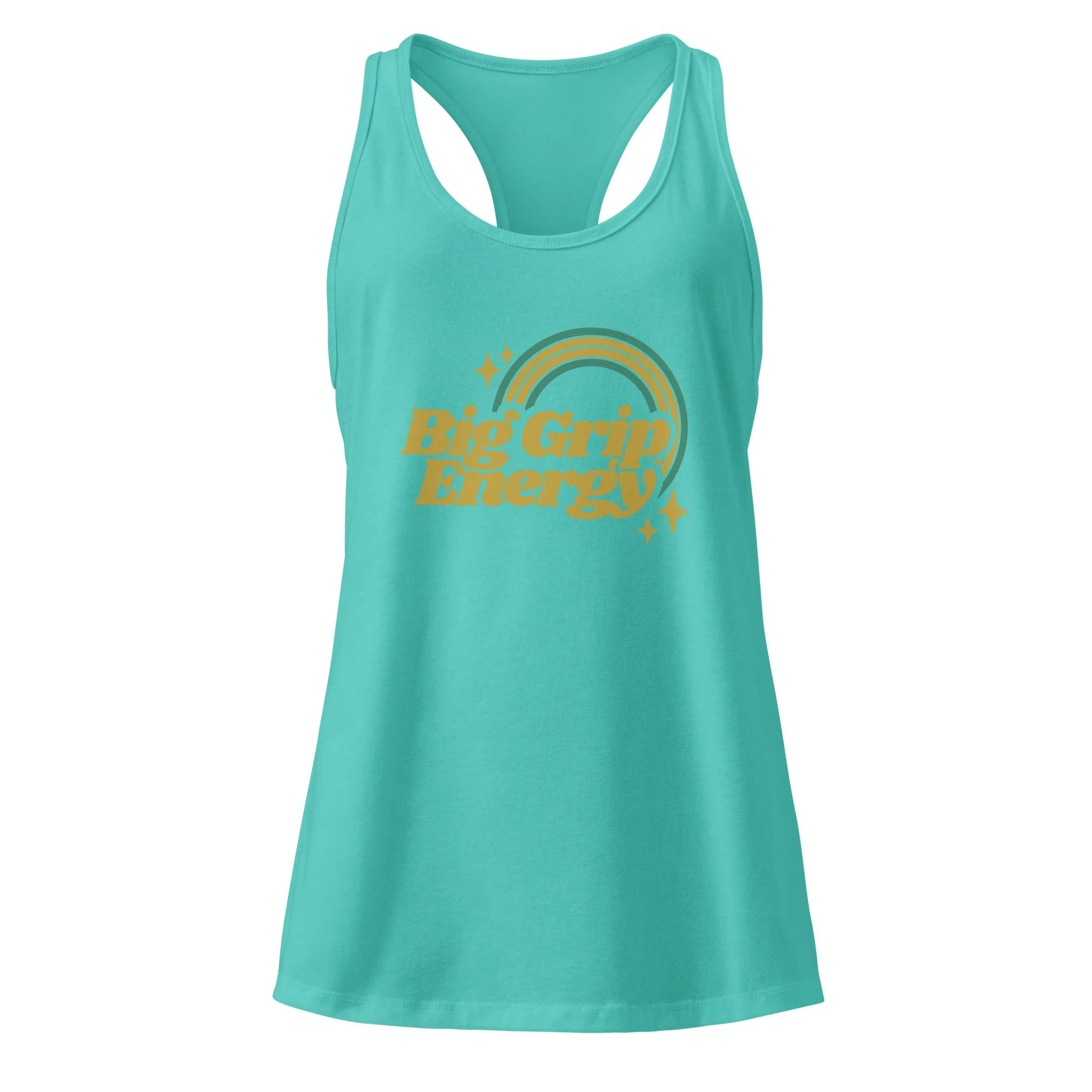 Big Grip Energy Fitted Racerback Tank