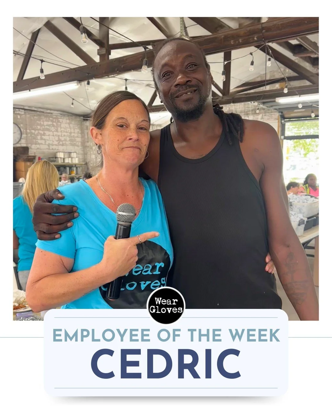 Cedric is our Employee of the Week! He is making terrific progress in earning his forklift certification and has been stepping up as a leader on our tile projects. Thanks Cedric for your hard work and positive energy! 

#WearGloves #DignityNotDepende