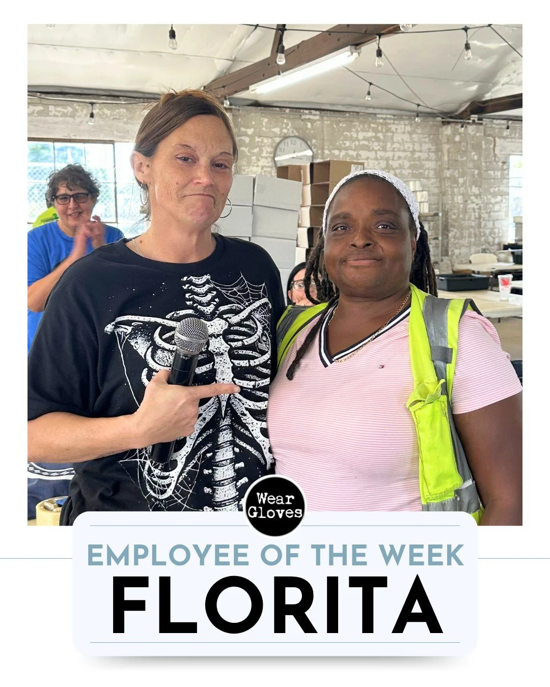 Congrats to our Employee of the Week, Florita! 👏

Florita has shown incredible growth in the last few months. She drives the litter van, supports her fellow coworkers, asks thoughtful questions, and sticks to her schedule. Thank you for your dedicat