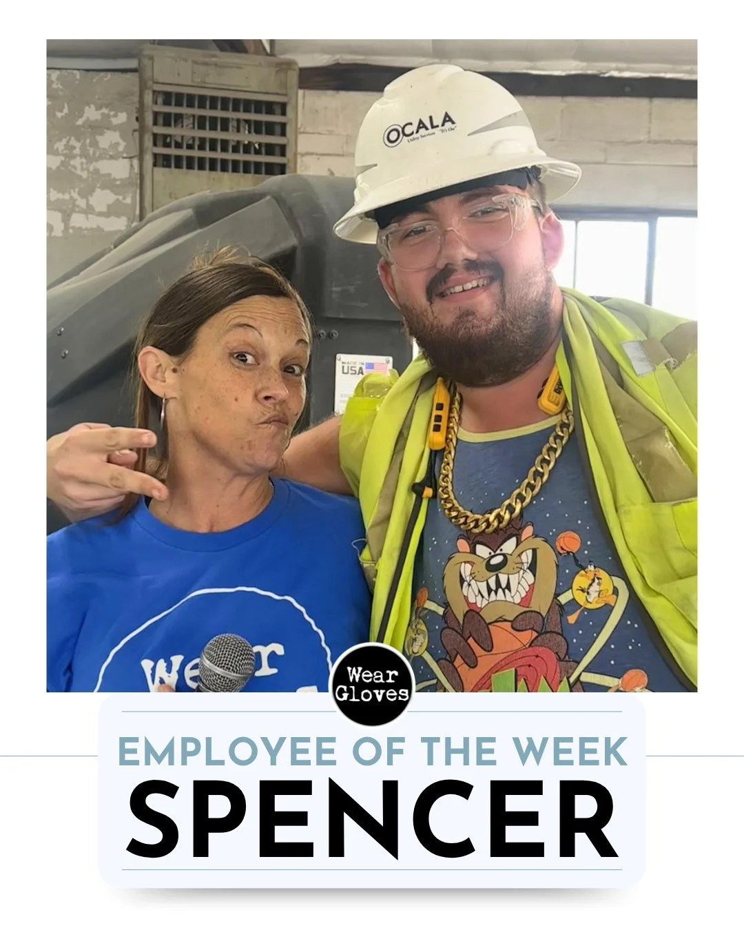 Our Employee of the Week is Spencer! 

Over the past few months, Spencer has shown incredible growth in his work ethic. Not only does he give his all on the Beautification Team, but he also takes goes above and beyond by cleaning campus, asking what 