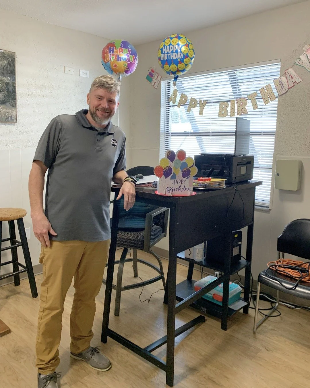 Shane is one of our Dignity House security staff members, and a proud Dignity House graduate, and this week we surprised him for his birthday! 🎉

Happy Birthday, Shane! We&rsquo;re so grateful for you and the heart you bring to Wear Gloves. 

#WearG