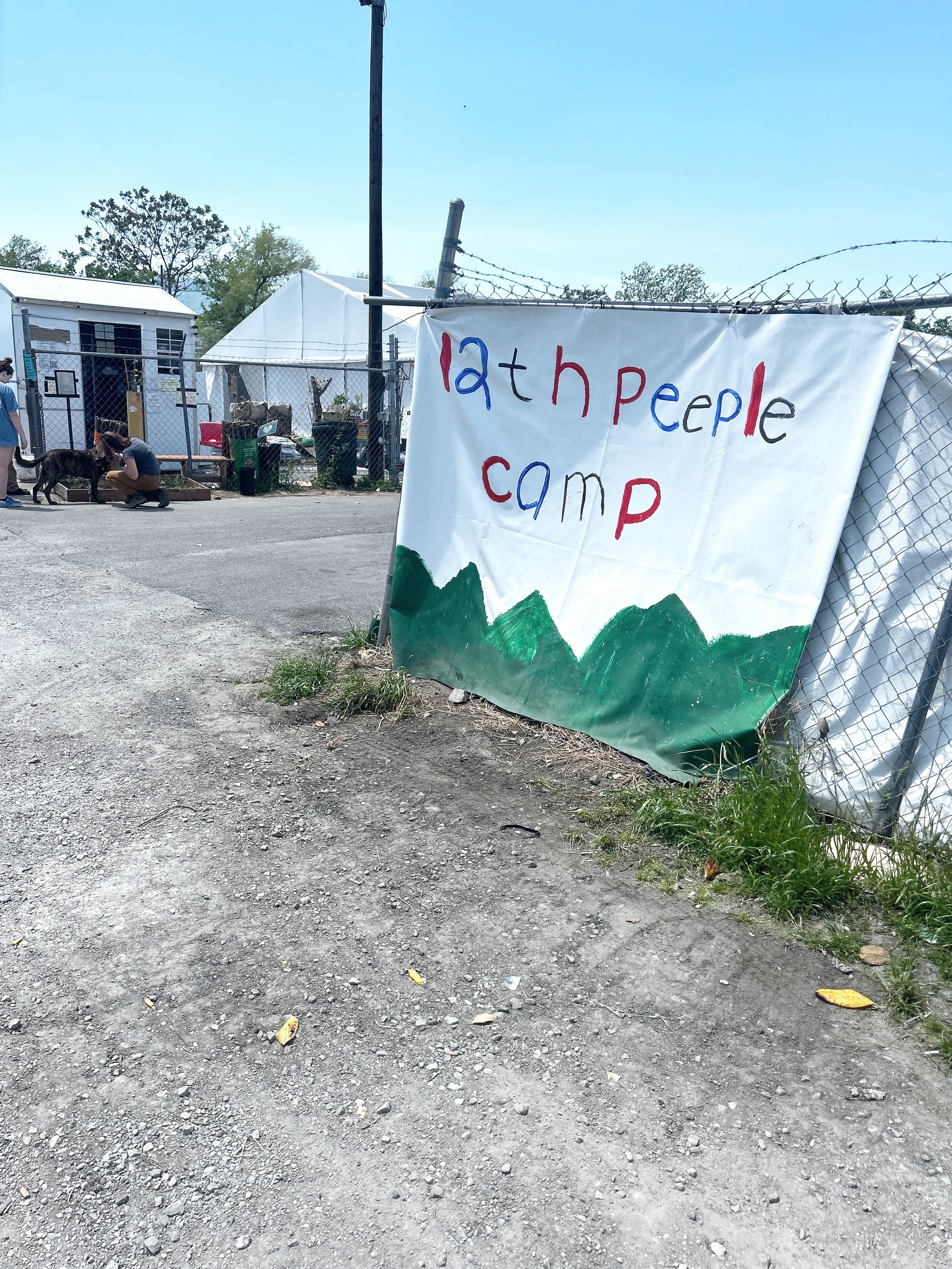 Peeples Street Camp Cleanup & Exhibition