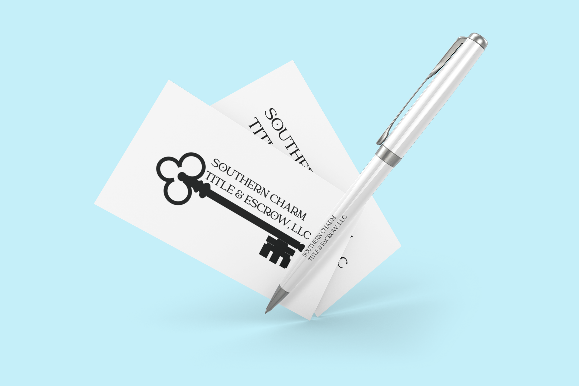 mockup-featuring-two-business-cards-and-a-pen-floating-against-a-plain-background-923-el.png